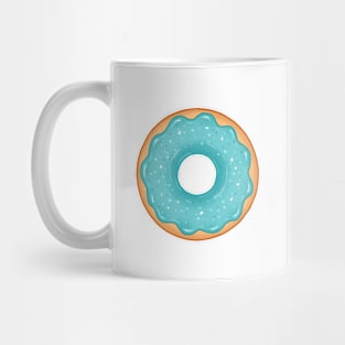 Blue Donut Mug